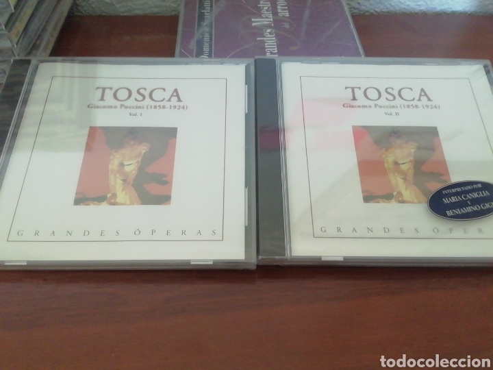 CDs de m&uacute;sica: Tosca. Puccini. Dos CD nuevos con precinto. - Foto 1