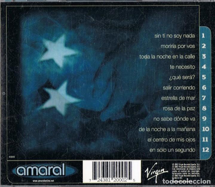 CDs de m&uacute;sica: AMARAL ESTRELLA DE MAR (CD) - Foto 2