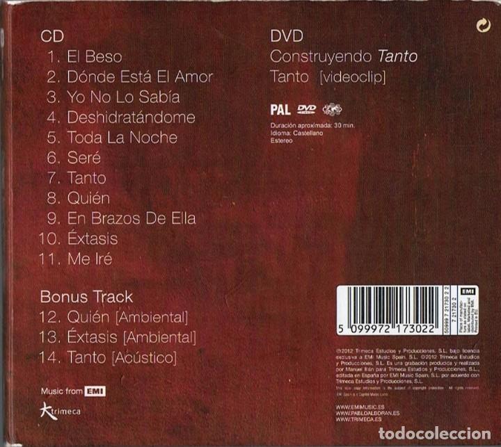 CDs de m&uacute;sica: PABLO ALBOR&Aacute;N TANTO ( CD + DVD) - Foto 2