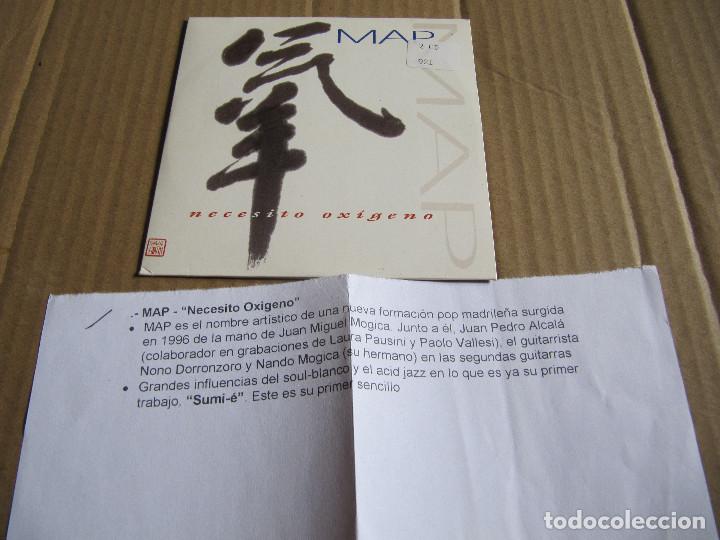 CDs de m&uacute;sica: MAP NECESITO OXIGENO PROMO CD SINGLE CADENA 100 - Foto 1
