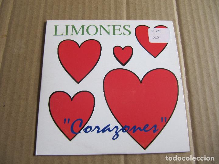 CDs de m&uacute;sica: CD SINGLE - LIMONES - CORAZONES - Foto 1
