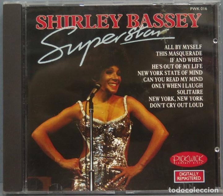 CDs de m&uacute;sica: CD. SHIRLEY BASSEY. SUPERSTAR - Foto 1