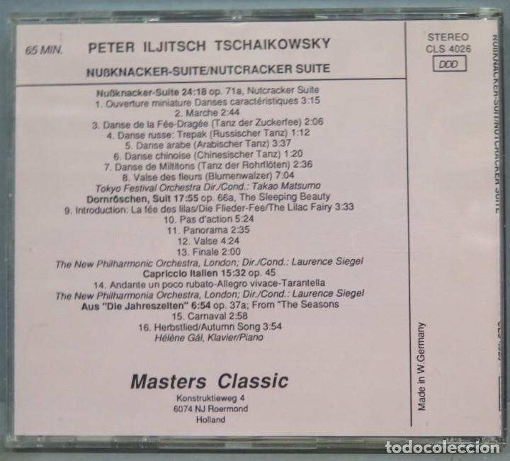 CDs de m&uacute;sica: CD. TSCHAIKOWSKY. MASTER CLASSIC - Foto 2