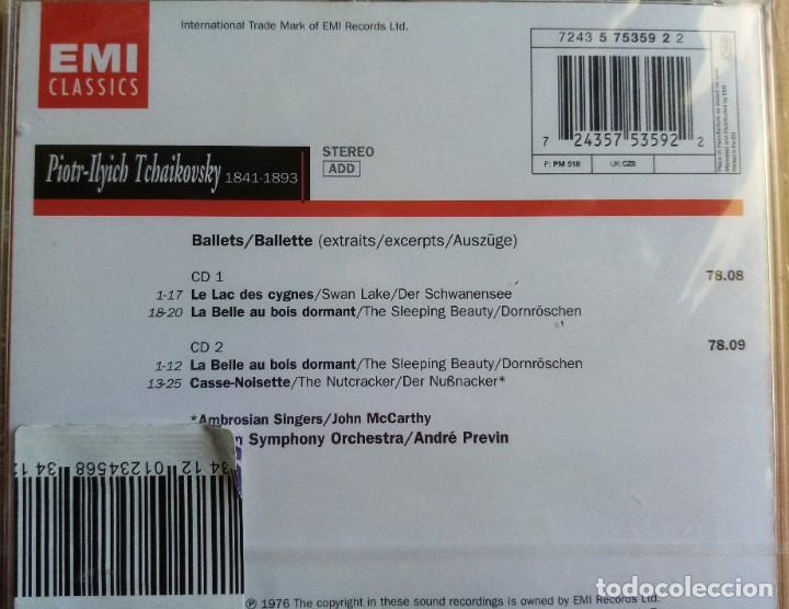 CDs de m&uacute;sica: Tchaikovsky 2 CDs Precintado - Foto 2
