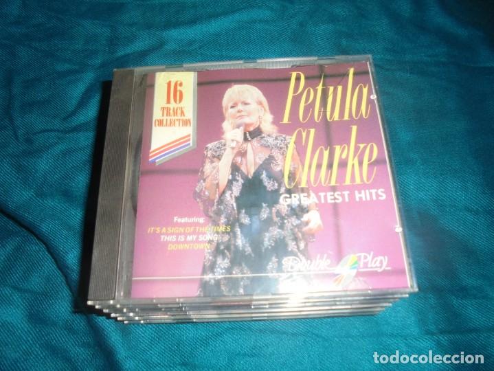 CDs de m&uacute;sica: PETULA CLARK. GREATEST HITS. DOUBLE PLAY. CD. IMPECABLE (#) - Foto 1