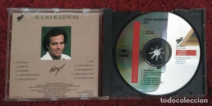 CDs de m&uacute;sica: JULIO IGLESIAS (HEY!) CD - Foto 3