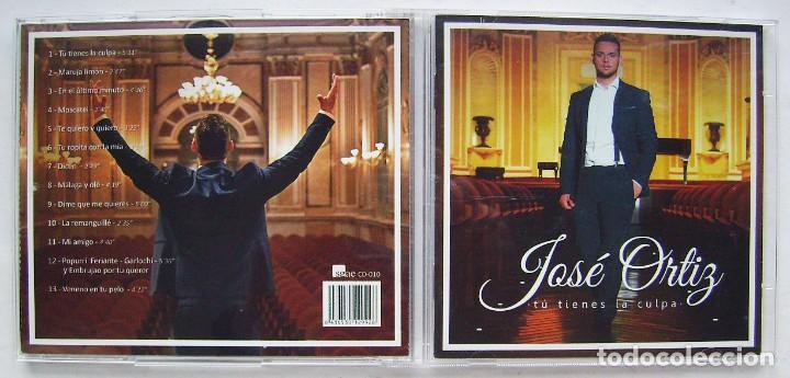 CD di Musica: JOS&Eacute; ORTIZ, T&Uacute; TIENES LA CULPA. CD's