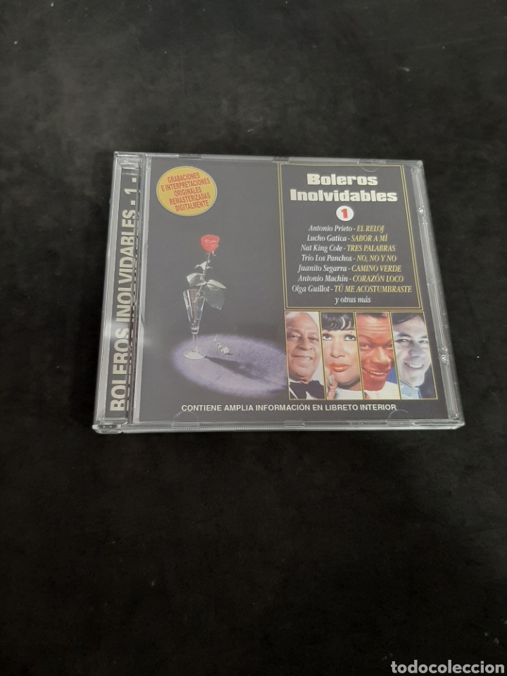 Musik-CDs: SCD98 boleros inolvidables 1 -CD DE MUSICA SEGUNDA MANO