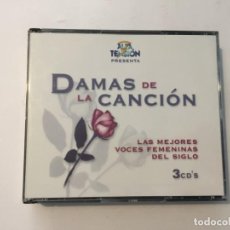 CDs de Música: 3 CD DAMAS DE LA CANCIÓN LAS MEJORES VOCES FEMENINAS DEL SIGLO JULIE ANDREWS ANA BELEN ANITA WARD. Lote 214248017