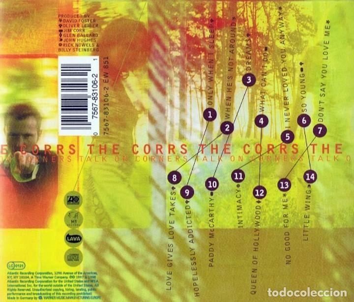 CDs de m&uacute;sica: THE CORRS TALK ON CORNERS (CD) - Foto 2