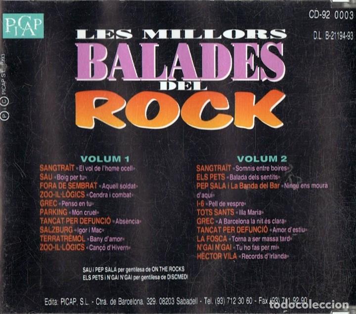 CDs de m&uacute;sica: LES MILLORS BALADES DEL ROCK ( 2 CD&acute;S) - Foto 2