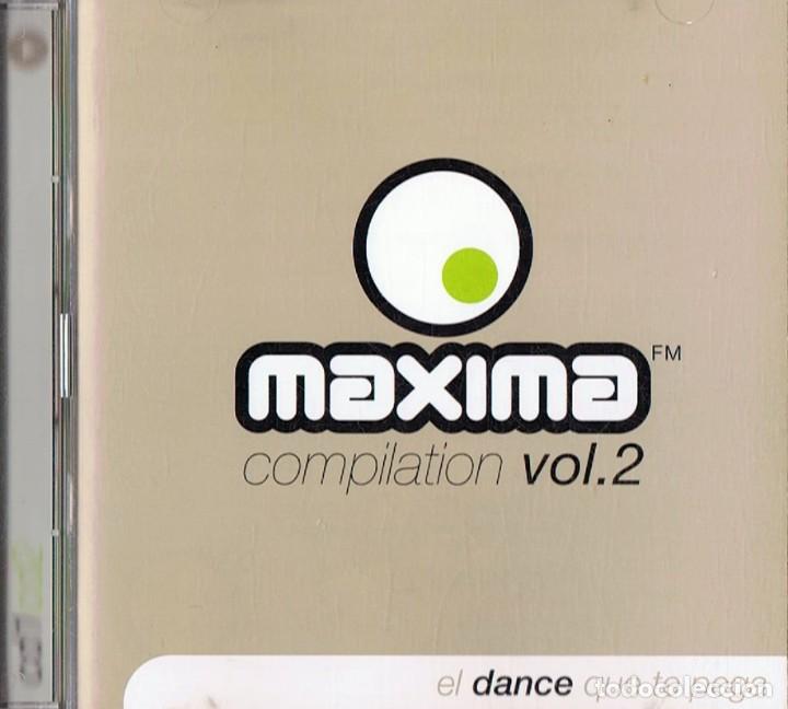 CDs de m&uacute;sica: MAXIMA COMPILATION VOL 2 (2 CD&acute;S) - Foto 1