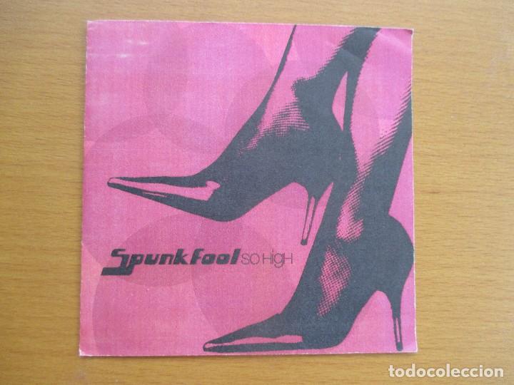 CDs de m&uacute;sica: SPUNKFOOL SO HIGH DEMO MAQUETA - Foto 1
