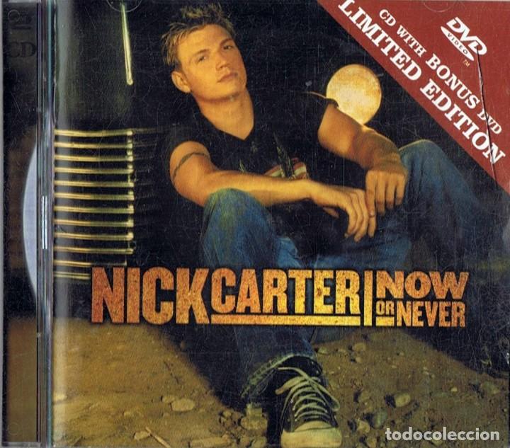 CDs de m&uacute;sica: NICK CARTER NOW OR NEVER (CD + DVD) - Foto 1
