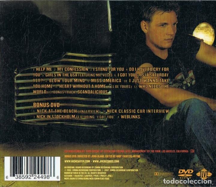 CDs de m&uacute;sica: NICK CARTER NOW OR NEVER (CD + DVD) - Foto 2