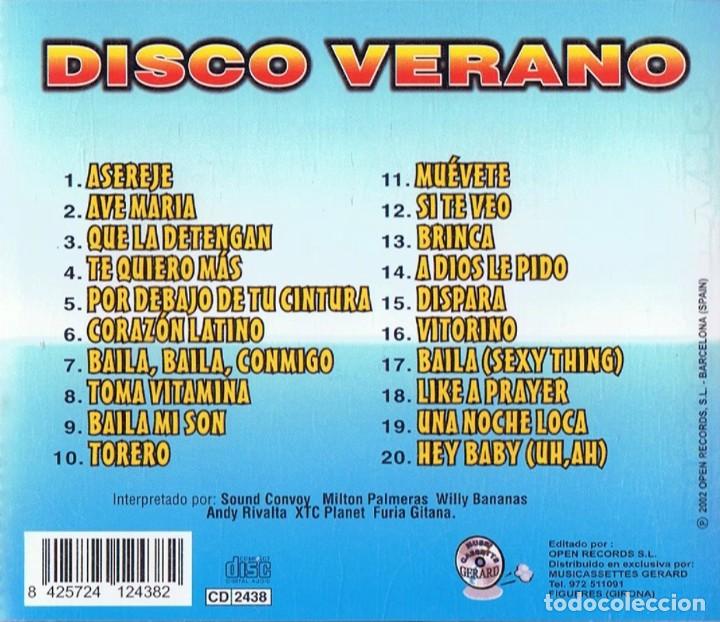 CDs de m&uacute;sica: DISCO VERANO (CD) - Foto 2