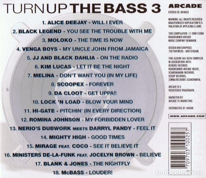 CDs de m&uacute;sica: TURN UP THE BASS 3 (CD) - Foto 2