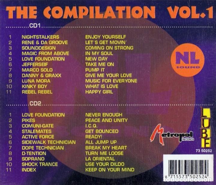 CDs de m&uacute;sica: NL SOUND THE COMPILATION VOL 1 ( 2 CD&acute;S) - Foto 2