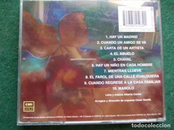 CDs de m&uacute;sica: ALBERTO CORTEZ EL COMP&Ograve;SITOR EL CANTANTE CD - Foto 2