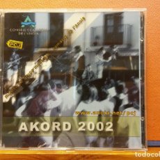 CDs de Música: AKORD 2002. MOSTRA DE GRUPS MUSICALS. COMARCA DE L'ANOIA. PCJ. Lote 290329898
