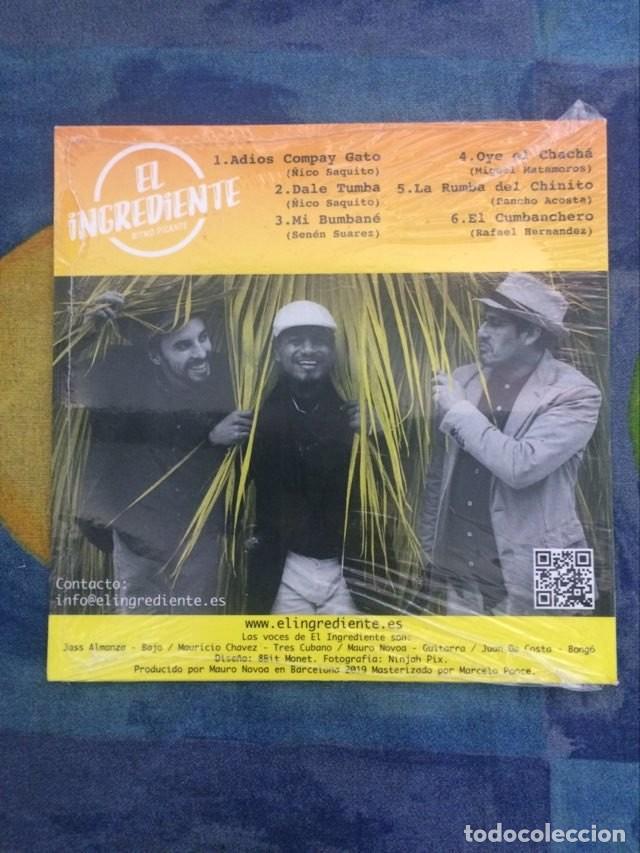 CDs de m&uacute;sica: CD El ingrediente . Ritmo picante. 2019. Barcelona - Foto 2