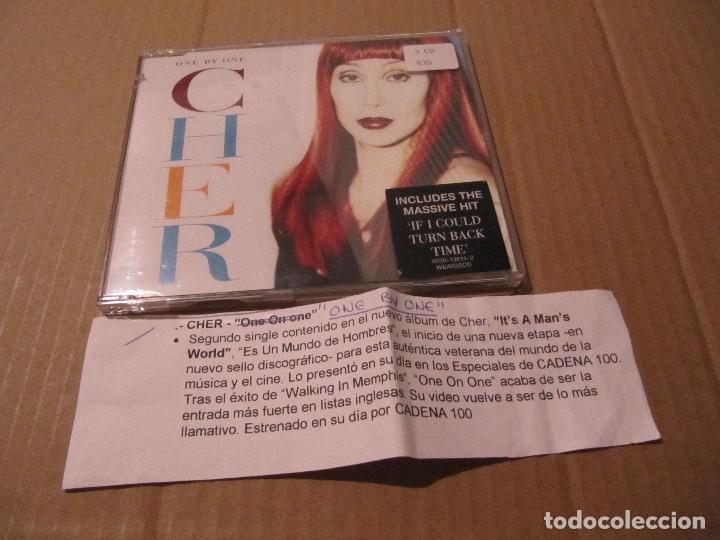 CDs de m&uacute;sica: CHER - ONE BY ONE / - CD SINGLE CADENA 100 - Foto 1
