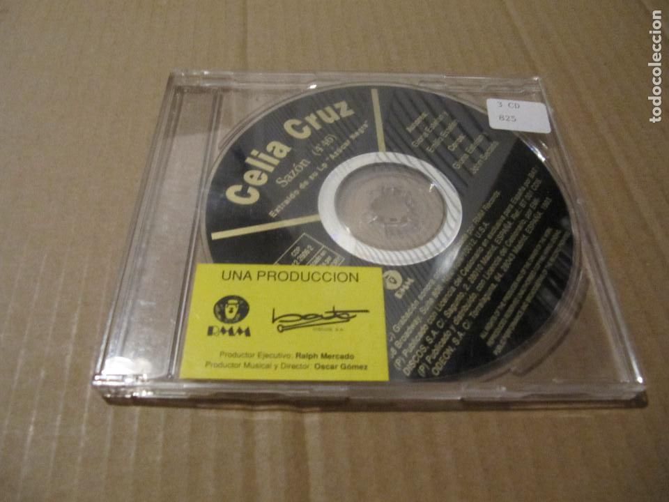CDs de m&uacute;sica: CELIA CRUZ. SAZ&Oacute;N. CD SINGLE PROMOCIONAL - Foto 1