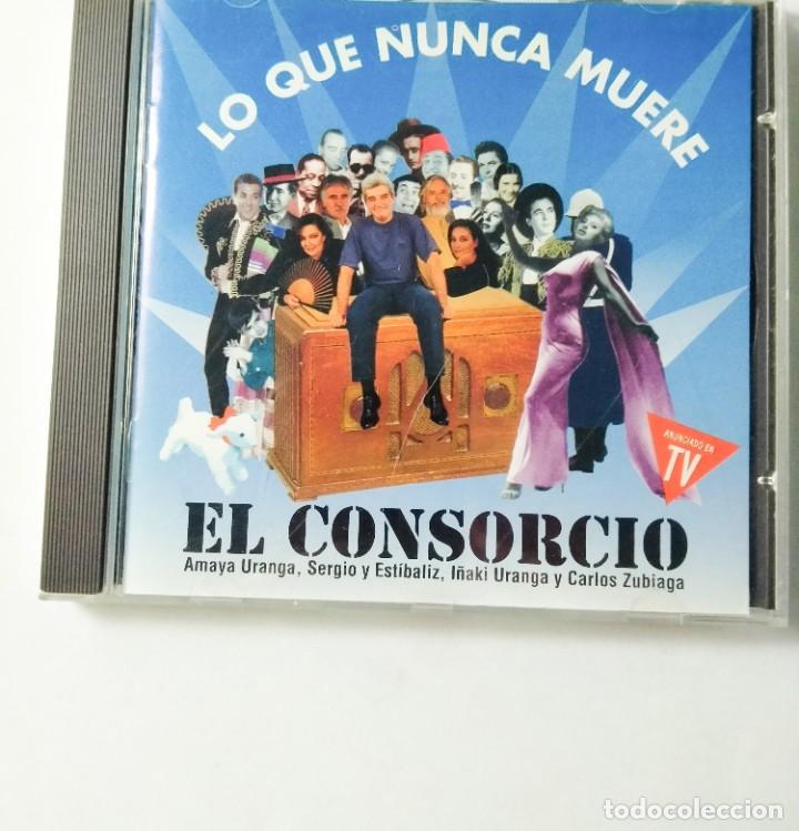 CDs de m&uacute;sica: LO QUE NUNCA MUERE - EL CONSORCIO - Foto 1