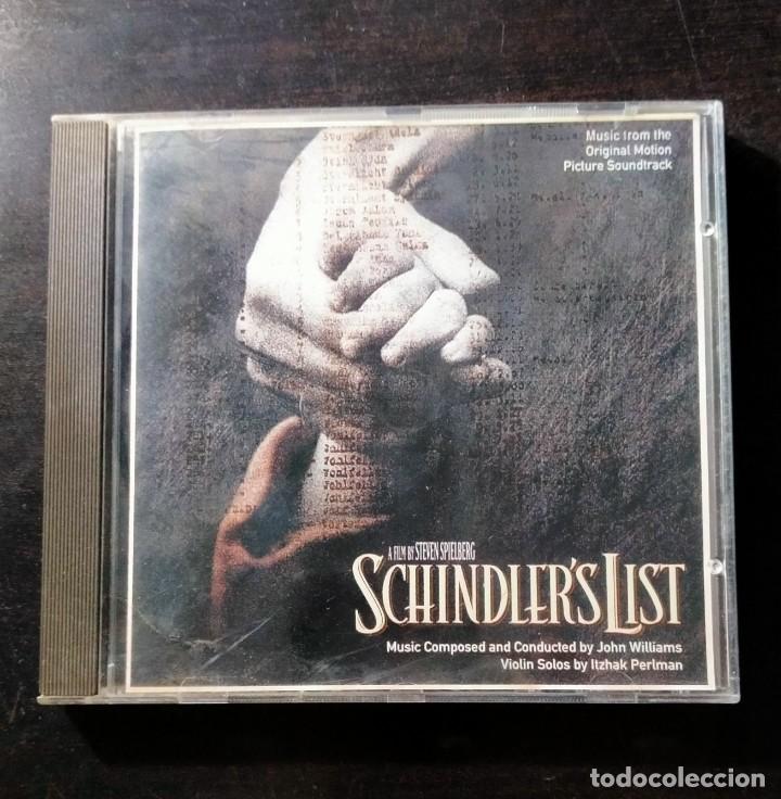 CDs de m&uacute;sica: SCHINDLERS LIST - JOHN WILLIAMS , ITZHAK PERLMAN - Foto 1