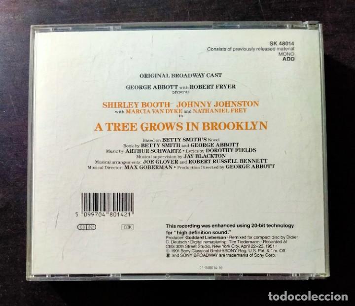 CDs de Música: A TREE GROWS IN BROOKLYN (ORIGINAL BROADWAY CAST) - ARTHUR SCHWARTZ & DOROTHY FIELDS - Foto 2 - 214347895