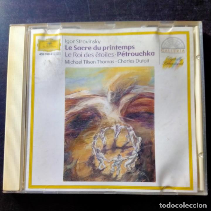 CDs de m&uacute;sica: LE SACRE DU PRINTEMPS - IGOR STRAVINSKY, MICHAEL TILSON THOMAS, CHARLES DUTOIT - Foto 1