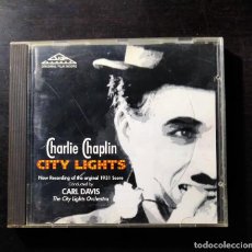 CDs de Música: CITY LIGHTS - CHARLIE CHAPLIN, CARL DAVIS (5), THE CITY LIGHTS ORCHESTRA
