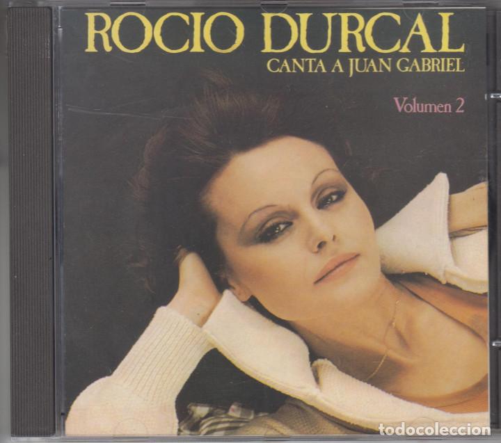 CDs de m&uacute;sica: Roc&iacute;o D&uacute;rcal canta a Juan Gabriel Vol. 2 cd 1990 Ariola