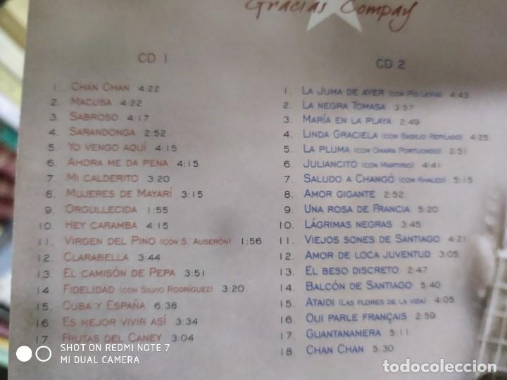 CDs de m&uacute;sica: CD. COMPAY SEGUNDO. GRACIAS COMPAY - Foto 3