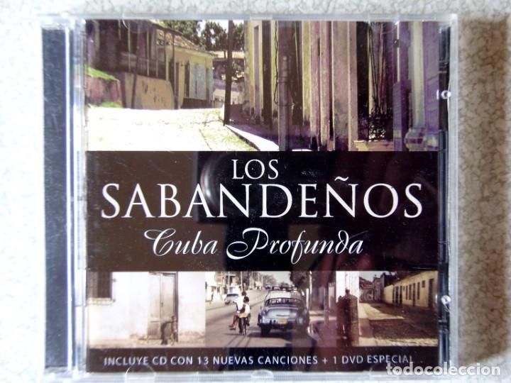 CDs de m&uacute;sica: LOS SABANDE&Ntilde;OS.CUBA PROFUNDA..CD + DVD - Foto 1