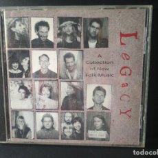 CDs de Música: LEGACY A COLLECTION OF NEW FOLK MUSIC USA 1989 CD ALBUM PEPETO. Lote 214560753