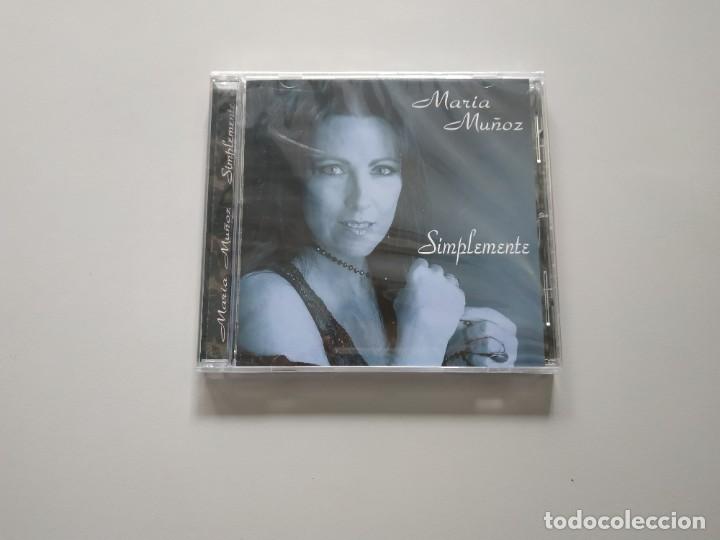 CDs de m&uacute;sica: Mar&iacute;a Mu&ntilde;oz - Simplemente (CD, Album) *Precintado* - Foto 1