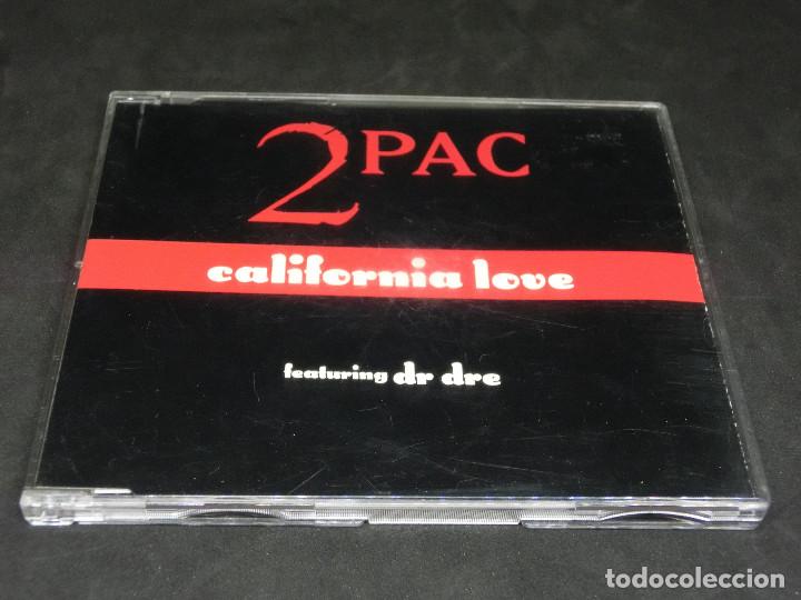 CDs de m&uacute;sica: CD SINGLE - 2PAC - CALIFORNIA LOVE - FEATURING DR DRE - 1995 - Foto 1
