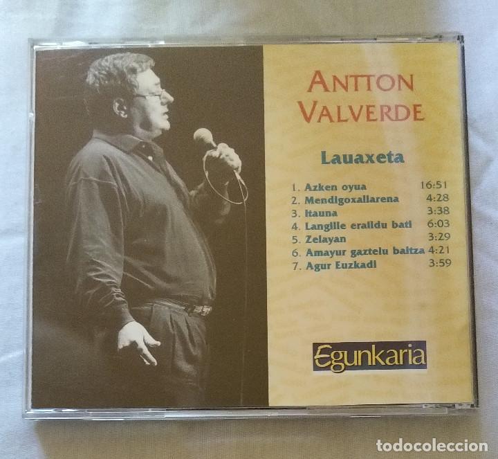CDs de m&uacute;sica: Egunkaria: Antton Valverde - Foto 2