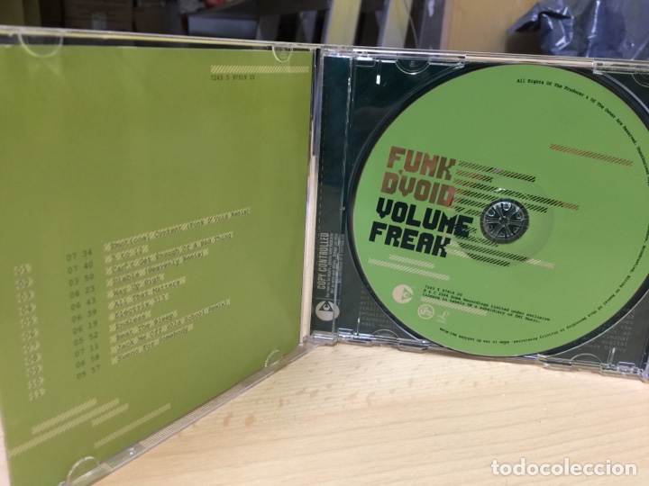 CDs de m&uacute;sica: FUNK D&rsquo;VOID VOLUME FREAK [ CD SEMINUEVO] - Foto 3