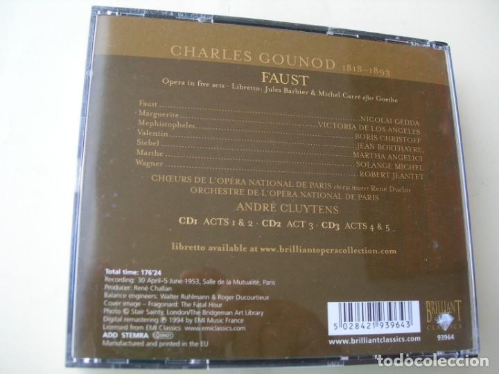 CDs de m&uacute;sica: FAUST / ANDRE CLYTENS / 2 CDS - Foto 2