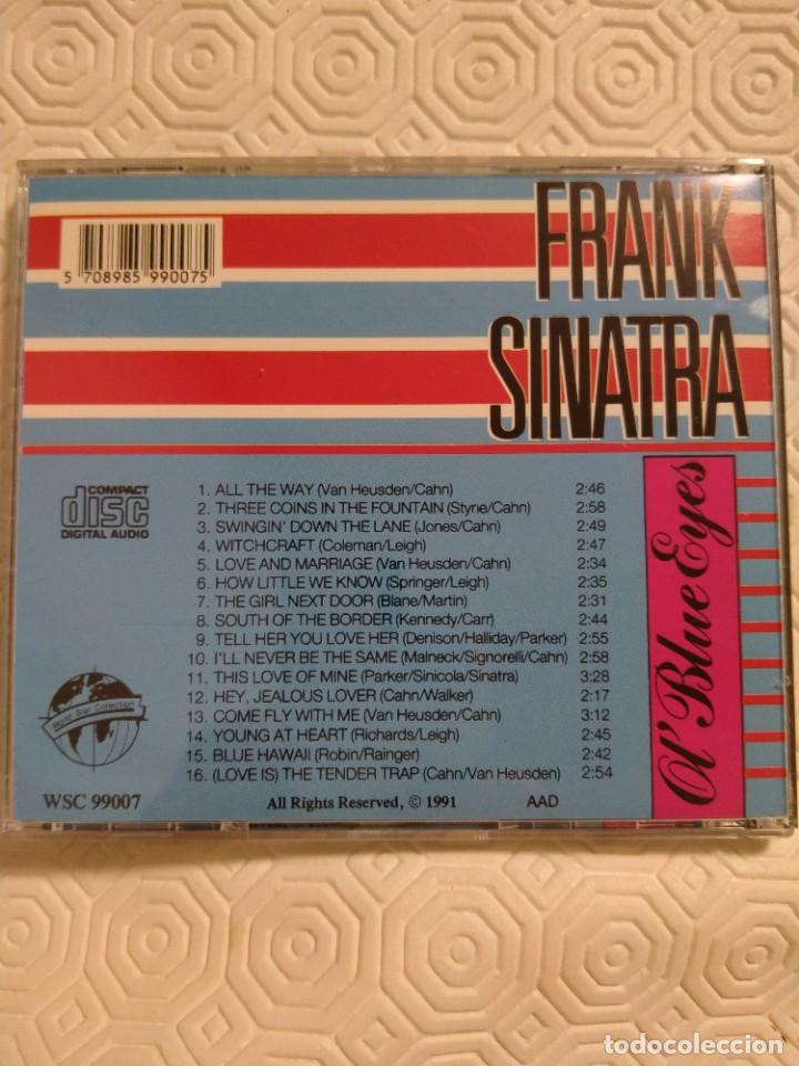 CDs de m&uacute;sica: FRANK SINATRA. OL BLUE EYES. COMPACTO CON 16 TEMAS. - Foto 2