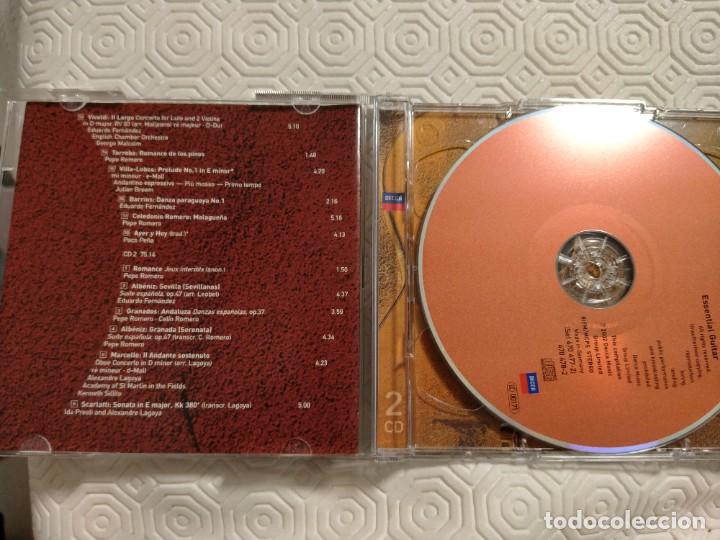 CDs de m&uacute;sica: ESSENTIAL GUITAR. 33 GUITAR MASTERPIECES. DOBLE COMPACTO DECCA. - Foto 3