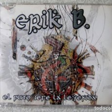 CDs de Música: ERIK B.EL PUTO JEFE LA LEYENDA..CD SINGLE 4 TEMAS...DIFICIL..HIP-HOP ARAGON....PEDIDO MINIMO 5€. Lote 214691965