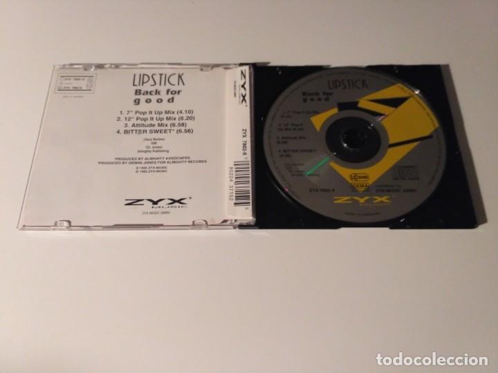 CDs de m&uacute;sica: Lipstick - Back For Good (The Dance Version) (CD, Maxi) - Foto 2