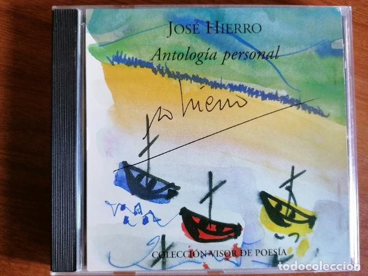 CDs de m&uacute;sica: CD Jos&eacute; Hierro Antolog&iacute;a Personal - Foto 1