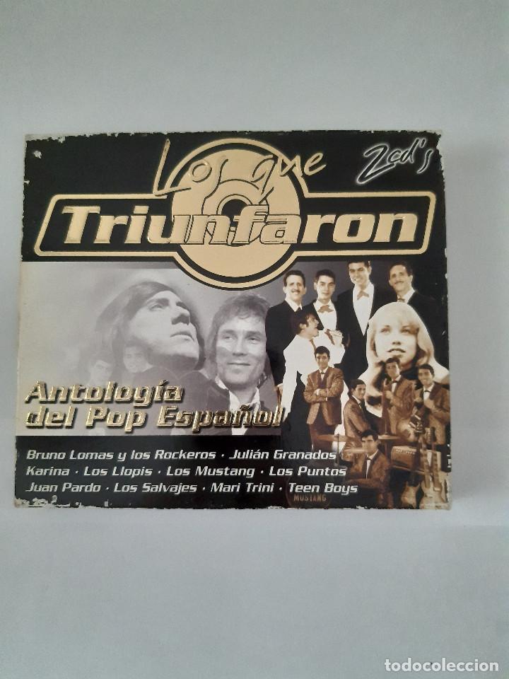 CDs de m&uacute;sica: 820- ANTOLOG&Iacute;A DEL POP ESPA&Ntilde;OL , BOX 2 CD - Foto 1