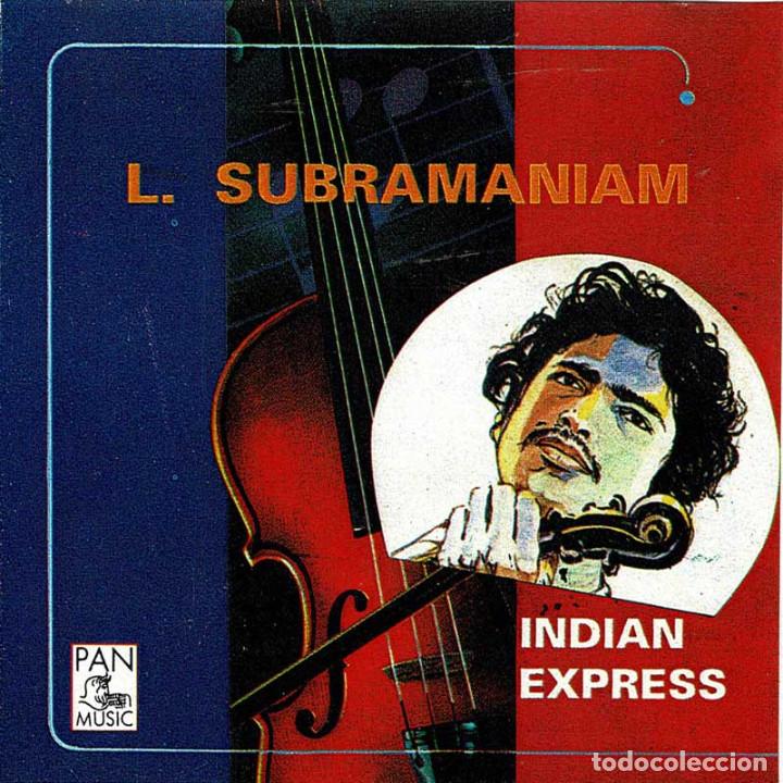 CDs de m&uacute;sica: L. Subramaniam - Indian Express. CD - Foto 1