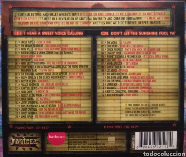 CDs de m&uacute;sica: ?&ndash;&nbsp;Further Beyond Nashville - Foto 2