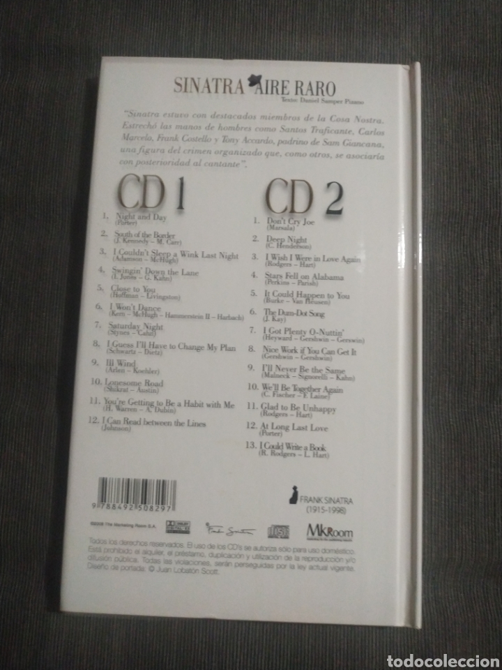 CDs de m&uacute;sica: Sinatra, Aire Raro (MKRoom) - Foto 2